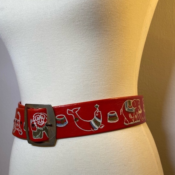 50s VTG Circus Waist Belt - Picture 6 of 14